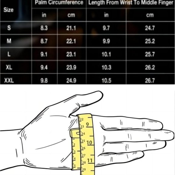 SURAWIL Mens Leather Gloves Cashmere Lined Driving Gloves - Picture 3 of 3